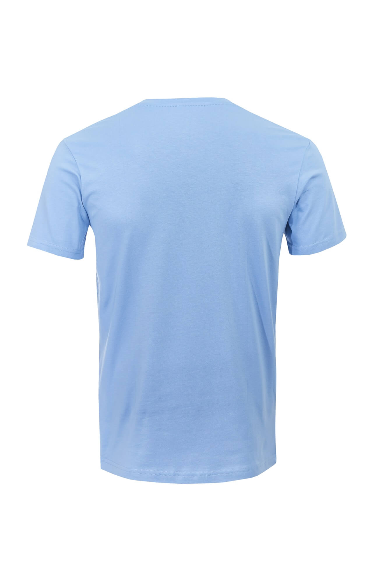 62104 Футболка мужская светло-голубая LUXE  Одежда для официантов  размер S  - Вид №3