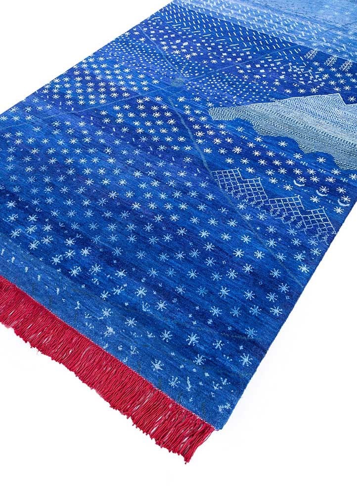 Шерстяной ковер ручной работы с прямоугольным рисунком Jaipur Rugs Brahmaand-A Cosmic Affair ARCH-00126725 - Вид №1