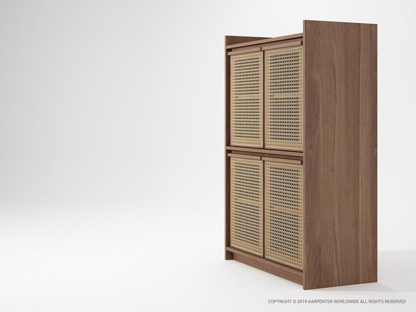 KARPENTER Комод из массива дерева и ротанга Roots sun-id-1422030 - Вид №11