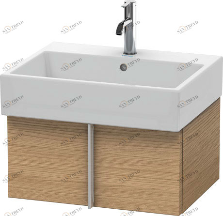 VA612505252 Vero Air Тумбочка подвесная Европейский дуб, декор Duravit
