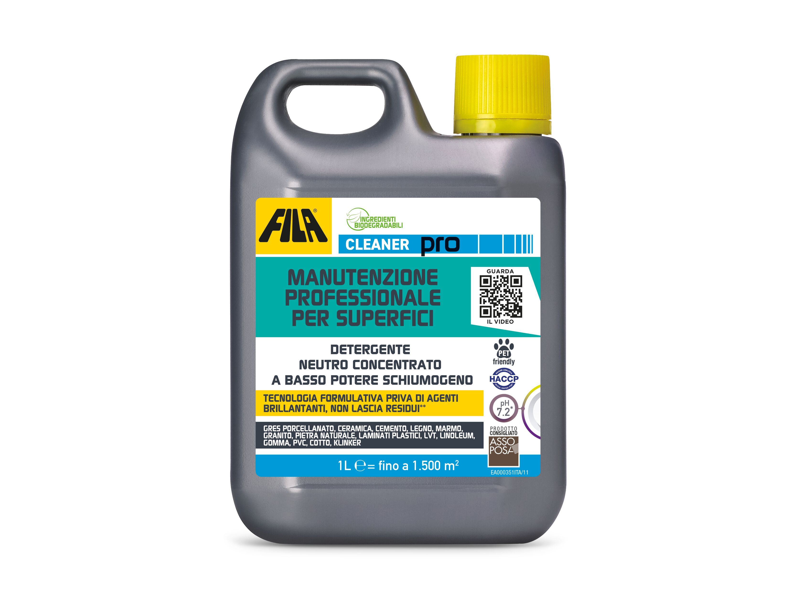 Профессиональный очиститель для ухода за поверхностями FILA Solutions CLEANER PRO ARCH-00039740