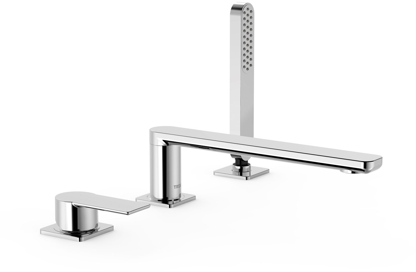 Смеситель для ванны с одной ручкой LOFT edge -20016201 TRES