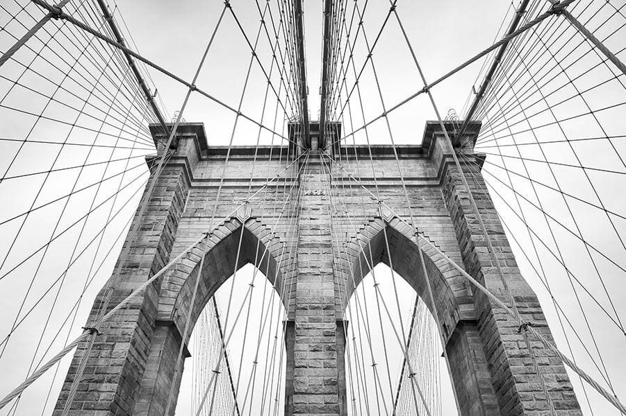 Обои trompe l'oeil N.O.W. Edizioni BLACK & WHITE / BROOK ARCH-00081086 - Вид №2