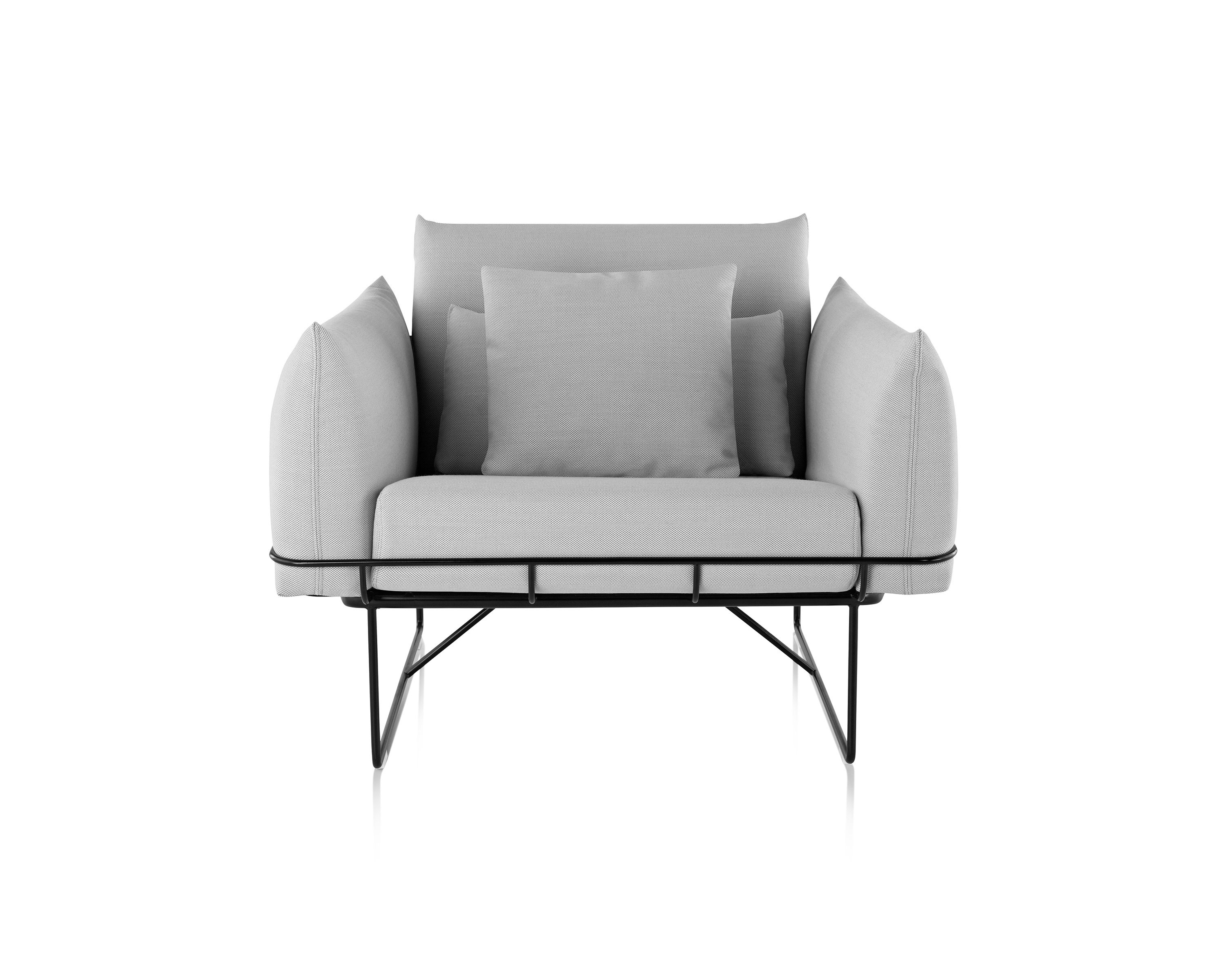 Тканевое кресло с подлокотниками Herman Miller каркасный ARCH-00019492 - Вид №5