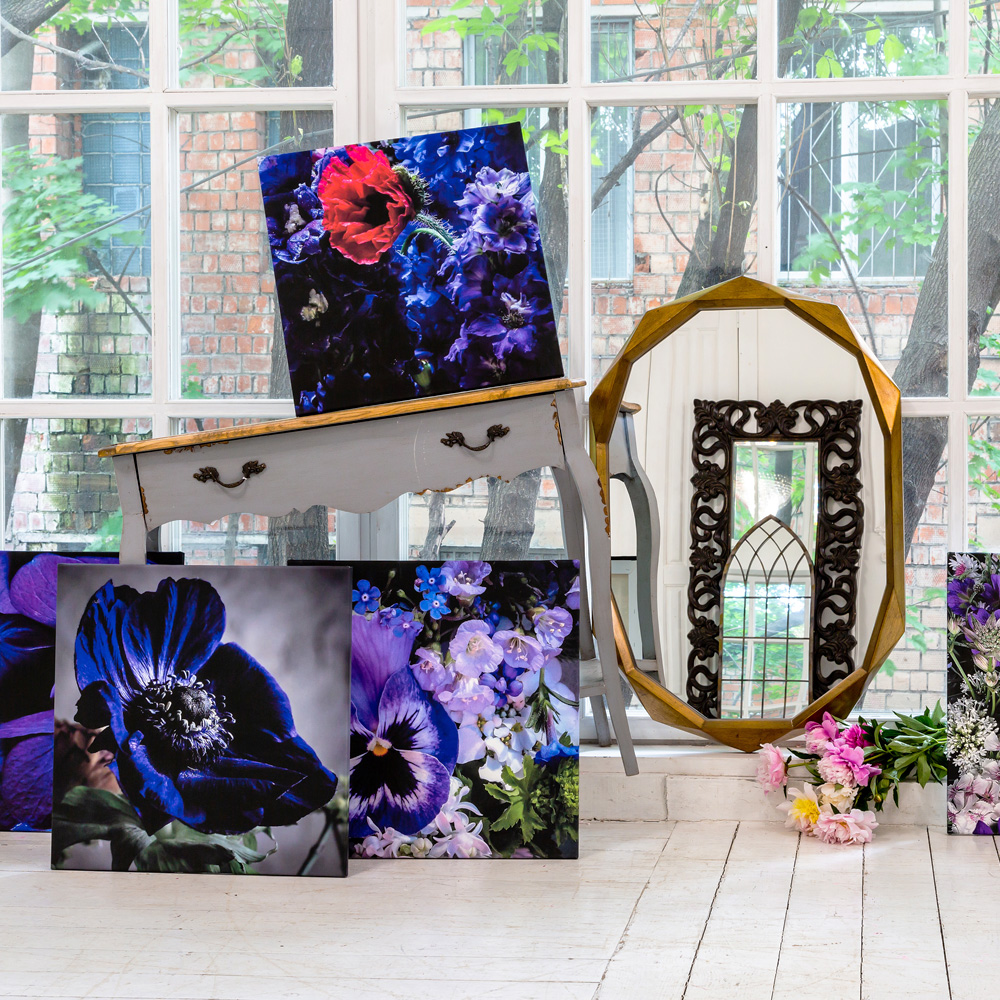 896520127_2728 Картина «Olimpian Blue» (холст, галерейная натяжка) Object Desire  - Вид №3