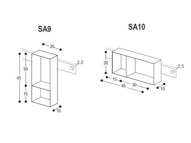 Стальная подвесная ванная комната Moab Strip ARCH-00043670 - Вид №4