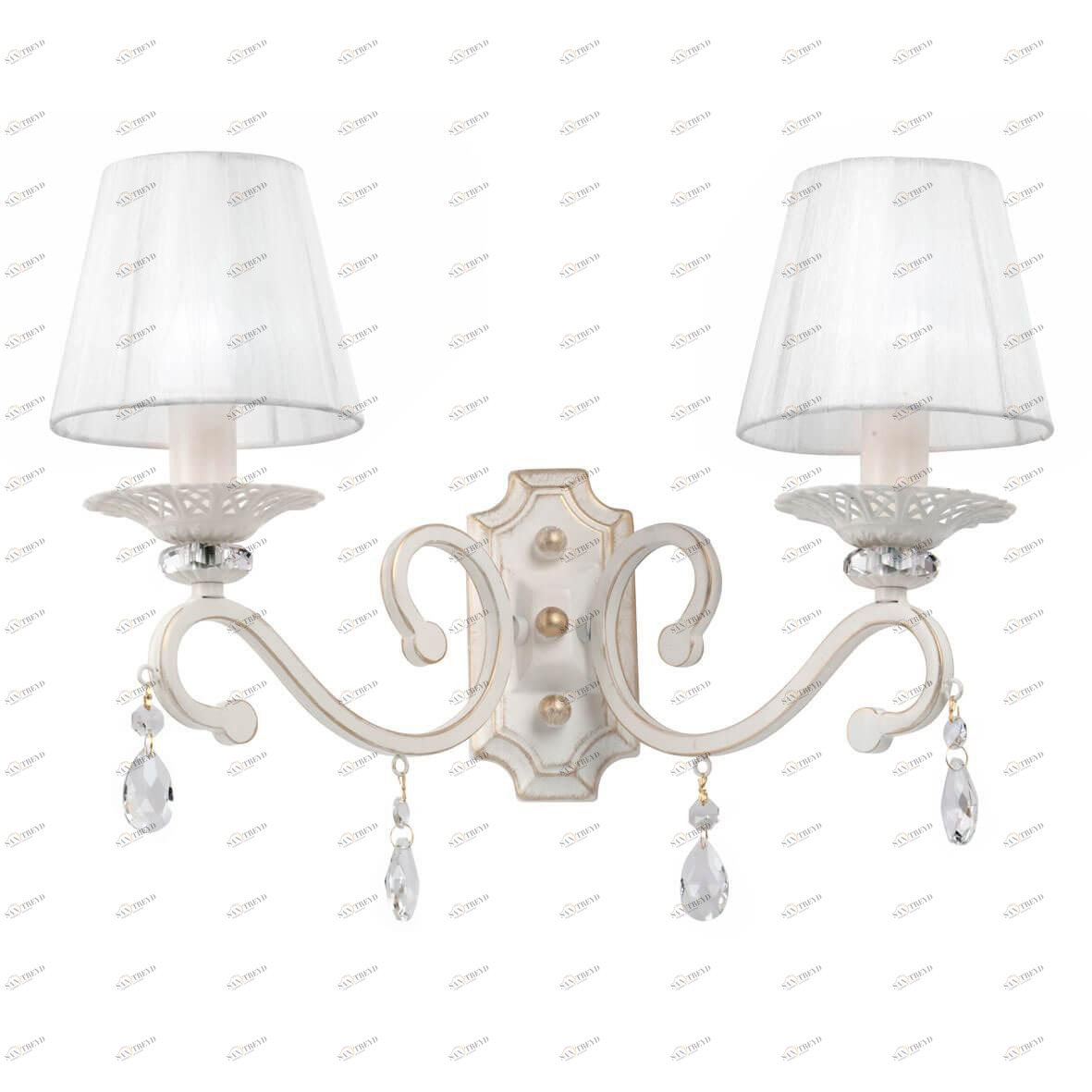 Бра настенное белое Vitaluce V1679-0/2A VITALUCE  00-3931408 Белый 