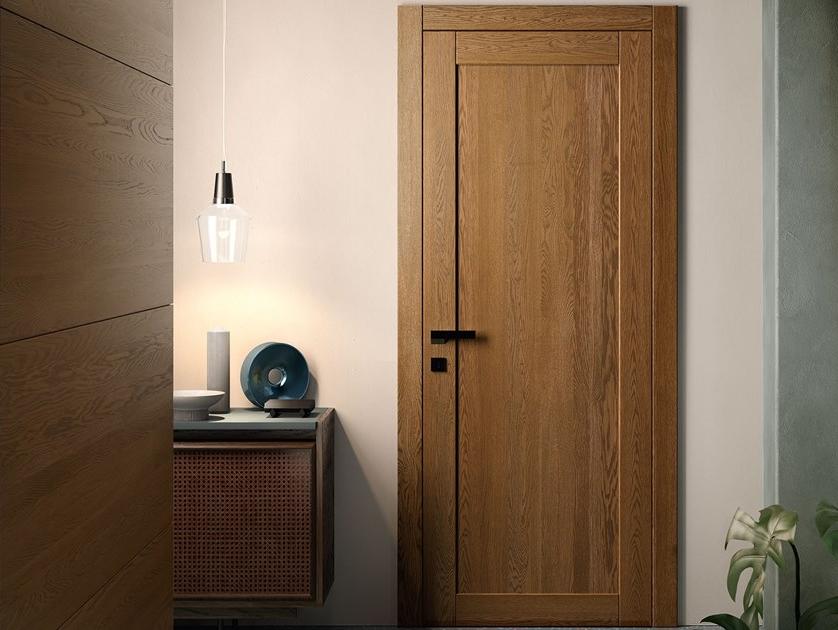 GAROFOLI Распашная деревянная дверь в современном стиле со скрытыми петлями Moderno sun-id-1438291 - Вид №1