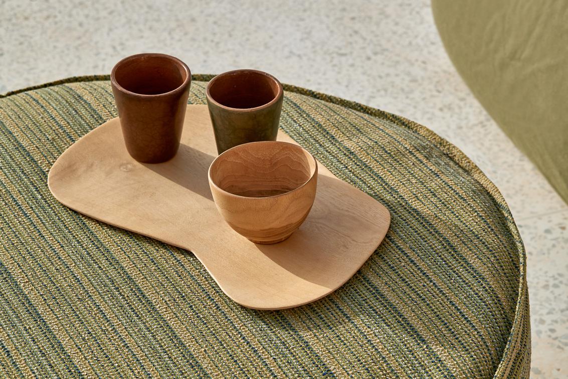 MNST1312 Тач пуф лотос ваниль 52 Manutti Poufs  - Вид №2