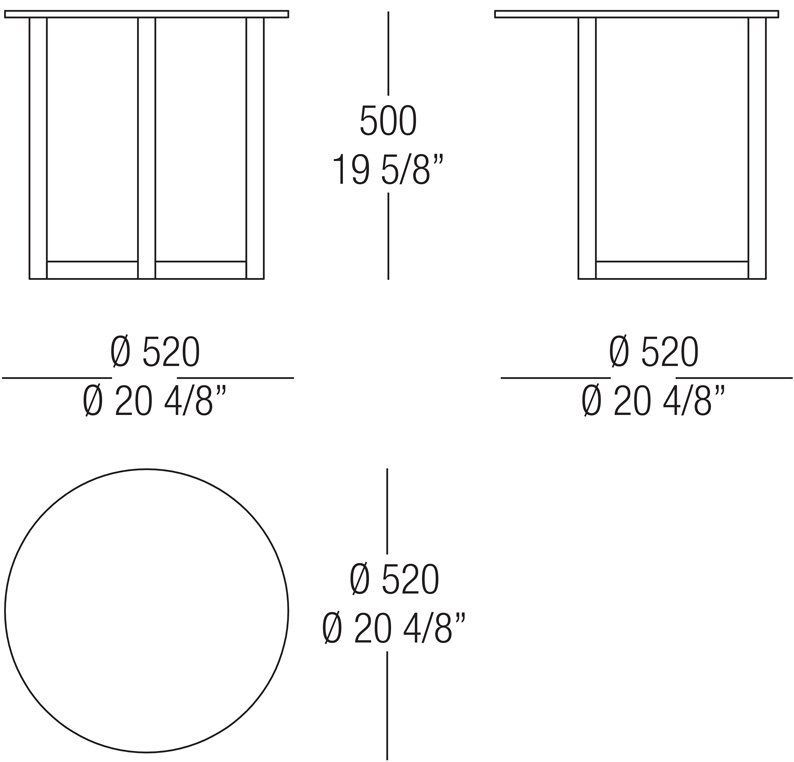 MisuraEmme Журнальный столик / прикроватная тумбочка из дерева Atelier sun-id-1393206 - Вид №7