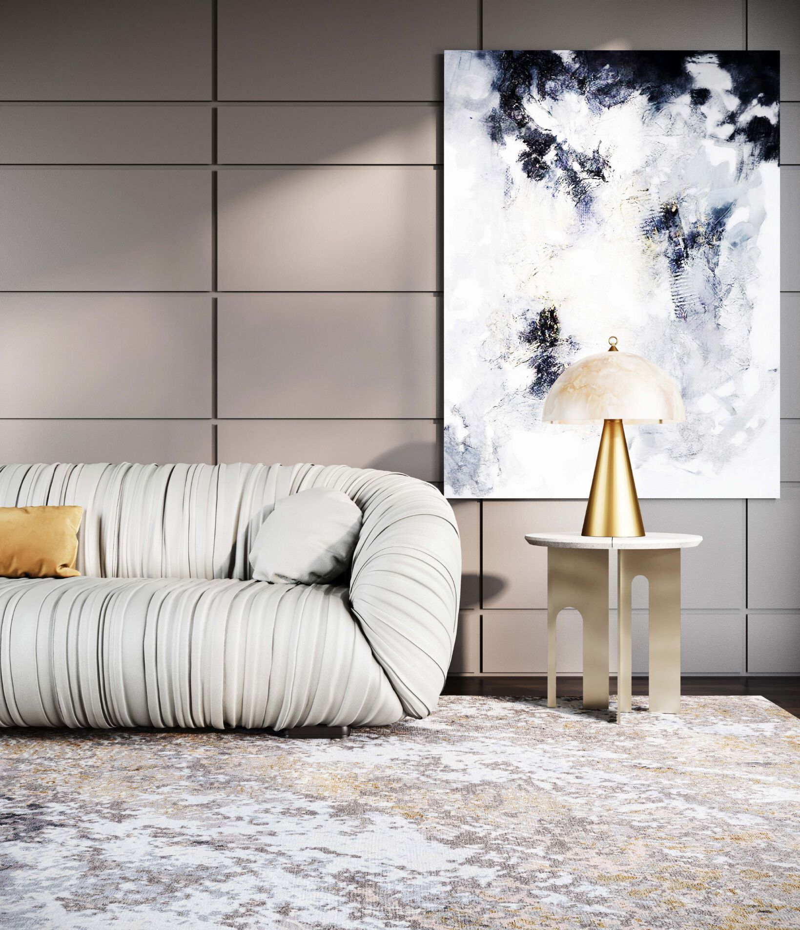 Прямоугольный ковер ручной работы Tapis Rouge Гималаи ARCH-00111185 - Вид №4