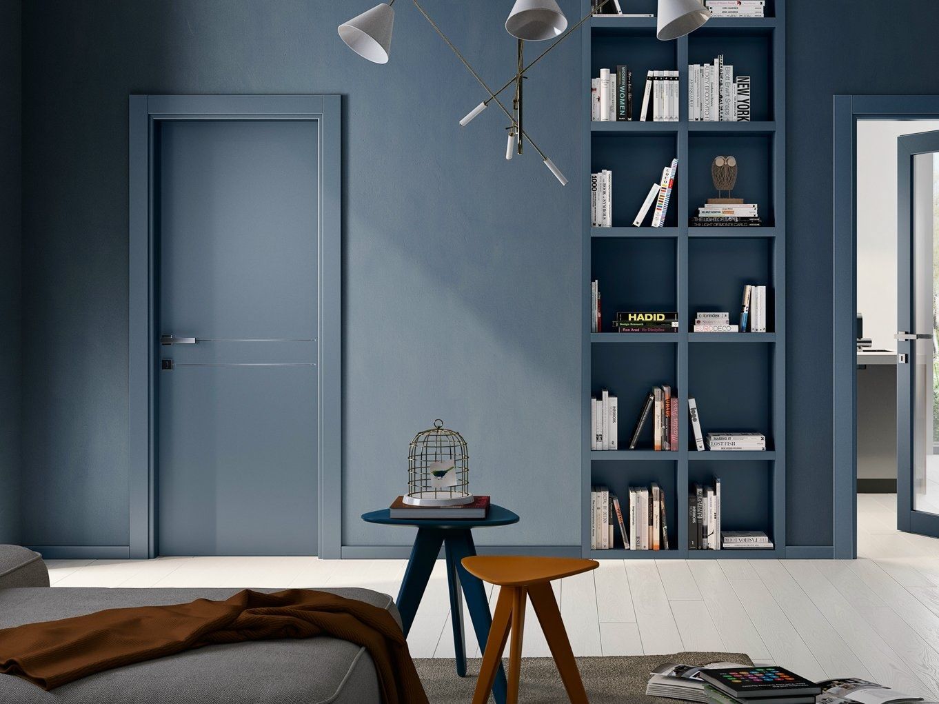 Матовая ламинированная дверь GIDEA 1000Colours ARCH-00030019 - Вид №9