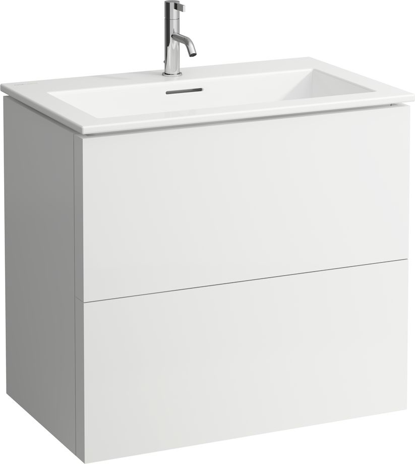 H8603356421041 Тумба с раковиной, 2 ящика, включает в комплект органайзер LAUFEN PRO