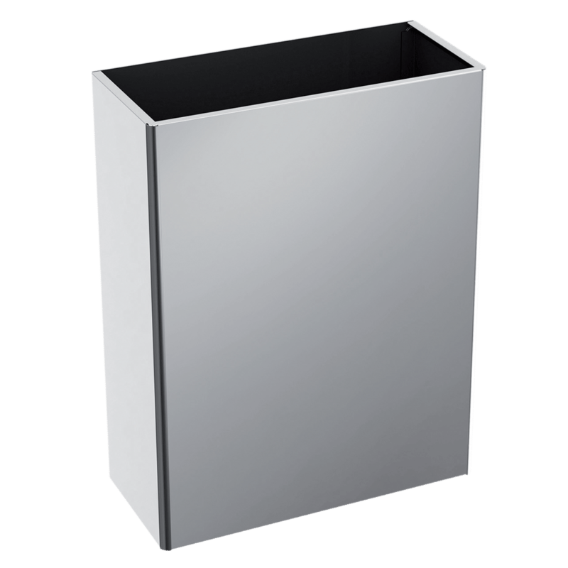 510463S Настенная мусорная корзина из нержавеющей стали 304, 38 литров DELABIE 