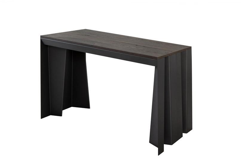 Tonin Casa Выдвижная прямоугольная консоль из дуба sun-id-1354611 - Вид №1