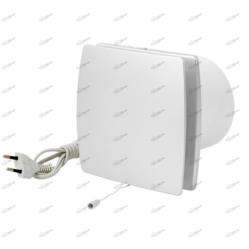 Накладной вентилятор Europlast Т120WP- с проводом и выключателем, белый 8661