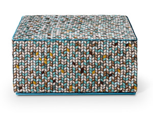 Многослойный квадратный пуф