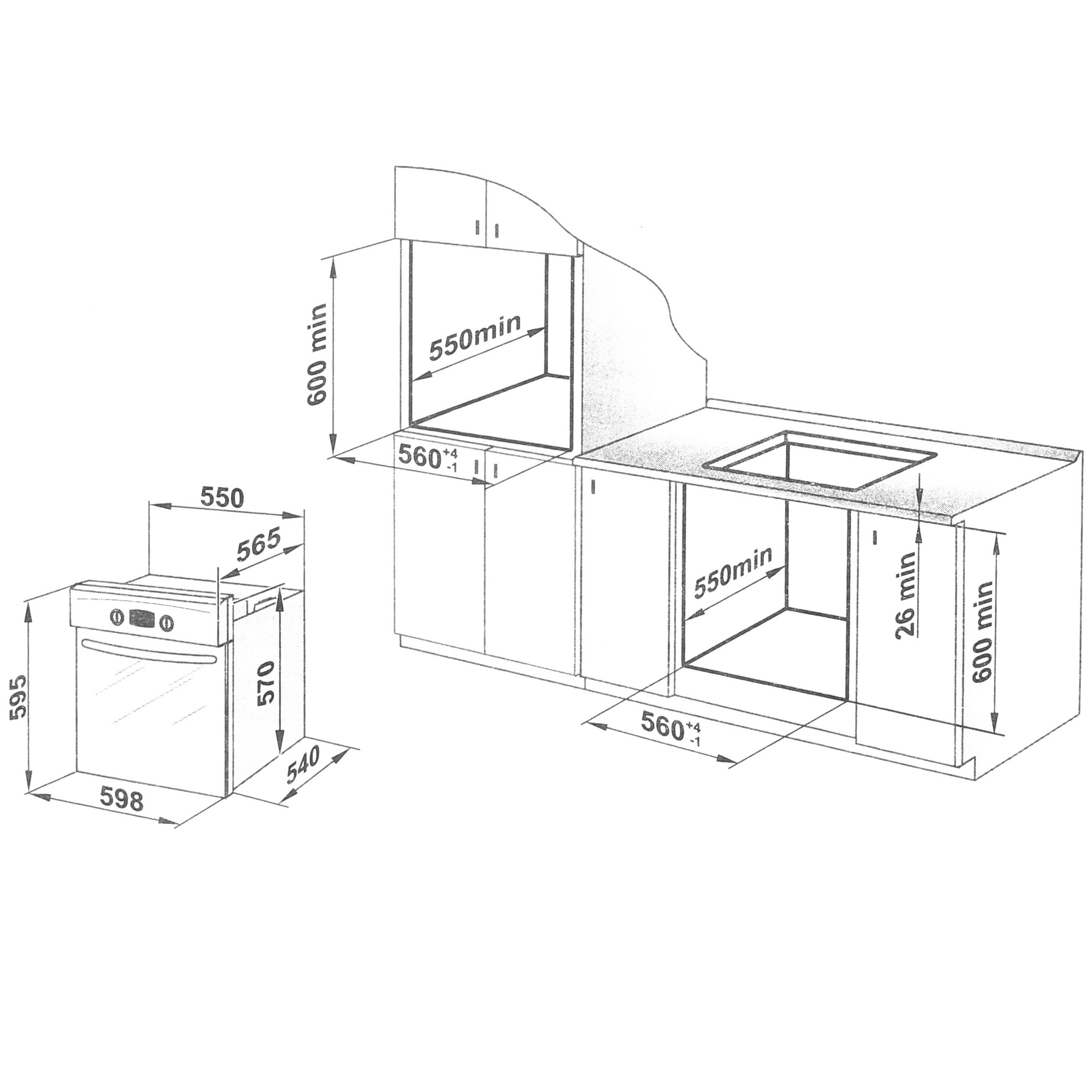 7940631 Электрический духовой шкаф Gefest ДА 622-03 Н5 серебристый STDN-0092668 - Вид №11