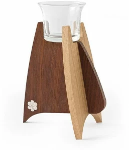 KARN Ваза / подсвечник из массива дерева Karn design Kt11-kt13