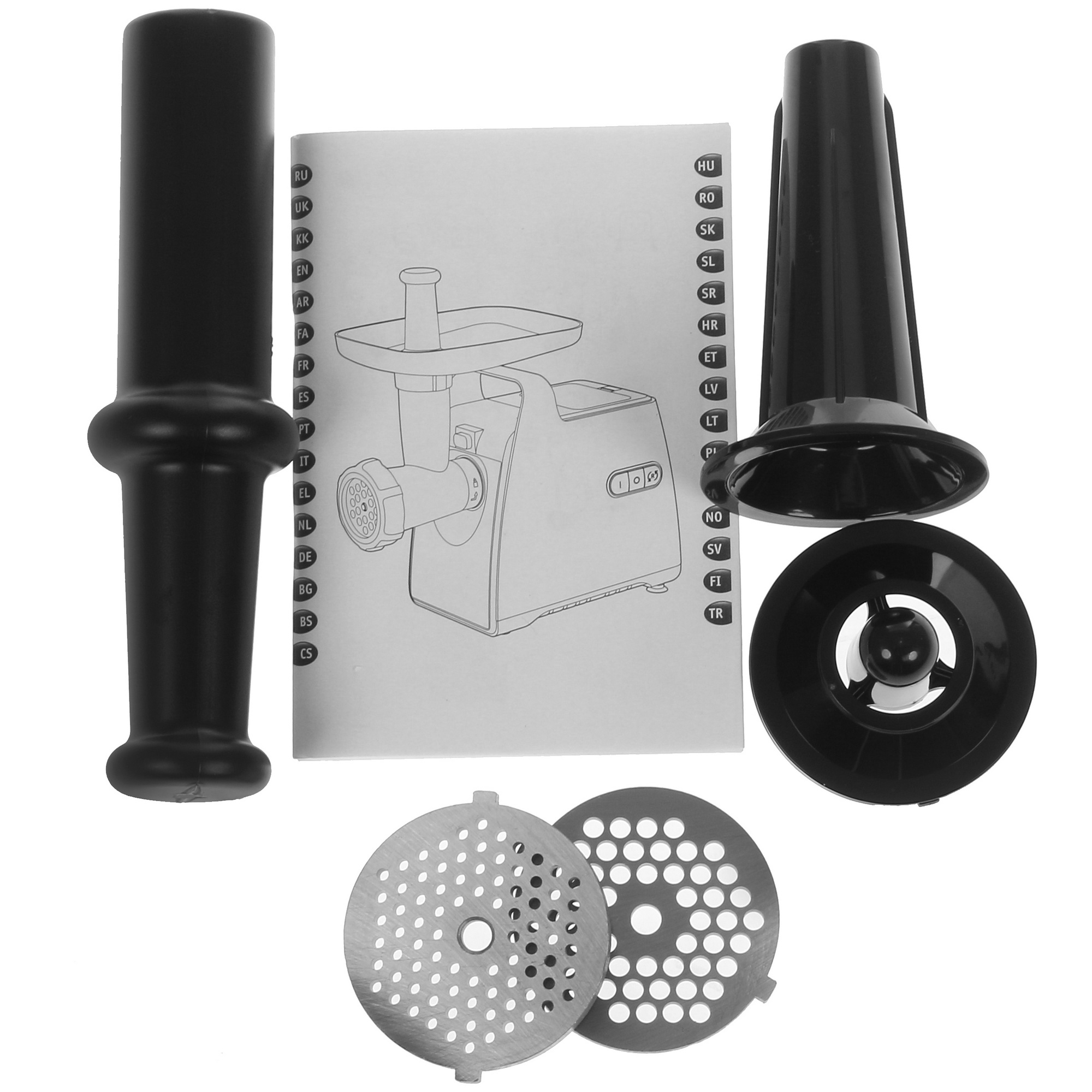 5346829 Мясорубка электрическая Moulinex HV7 Pro ME556810 черный STDN-0146309 - Вид №6