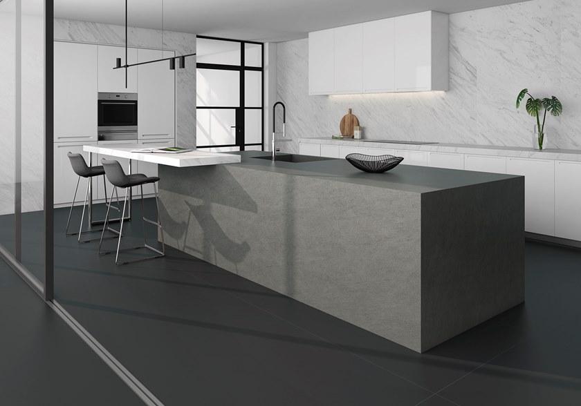 Arklam Кухонная столешница из спеченной керамики с эффектом камня 12 mm sun-id-1375399 - Вид №3