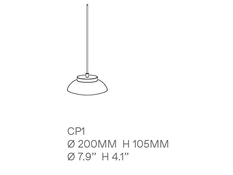 Стеклянный светодиодный подвесной светильник Ross Gardam Ceto ARCH-00028967 - Вид №3
