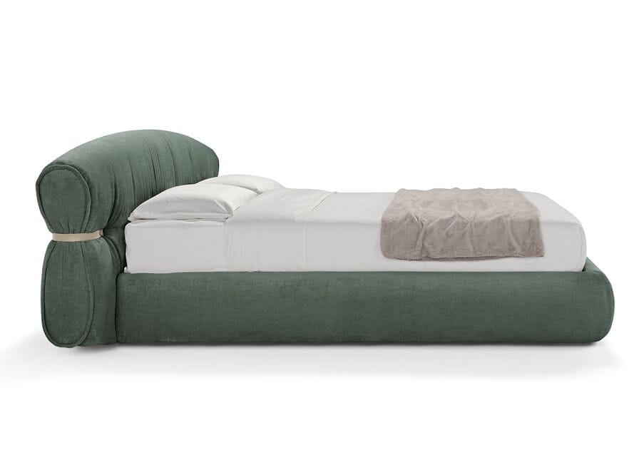 Двуспальная кровать из ткани с мягким изголовьем Max Divani BonBon ARCH-00083422 - Вид №2