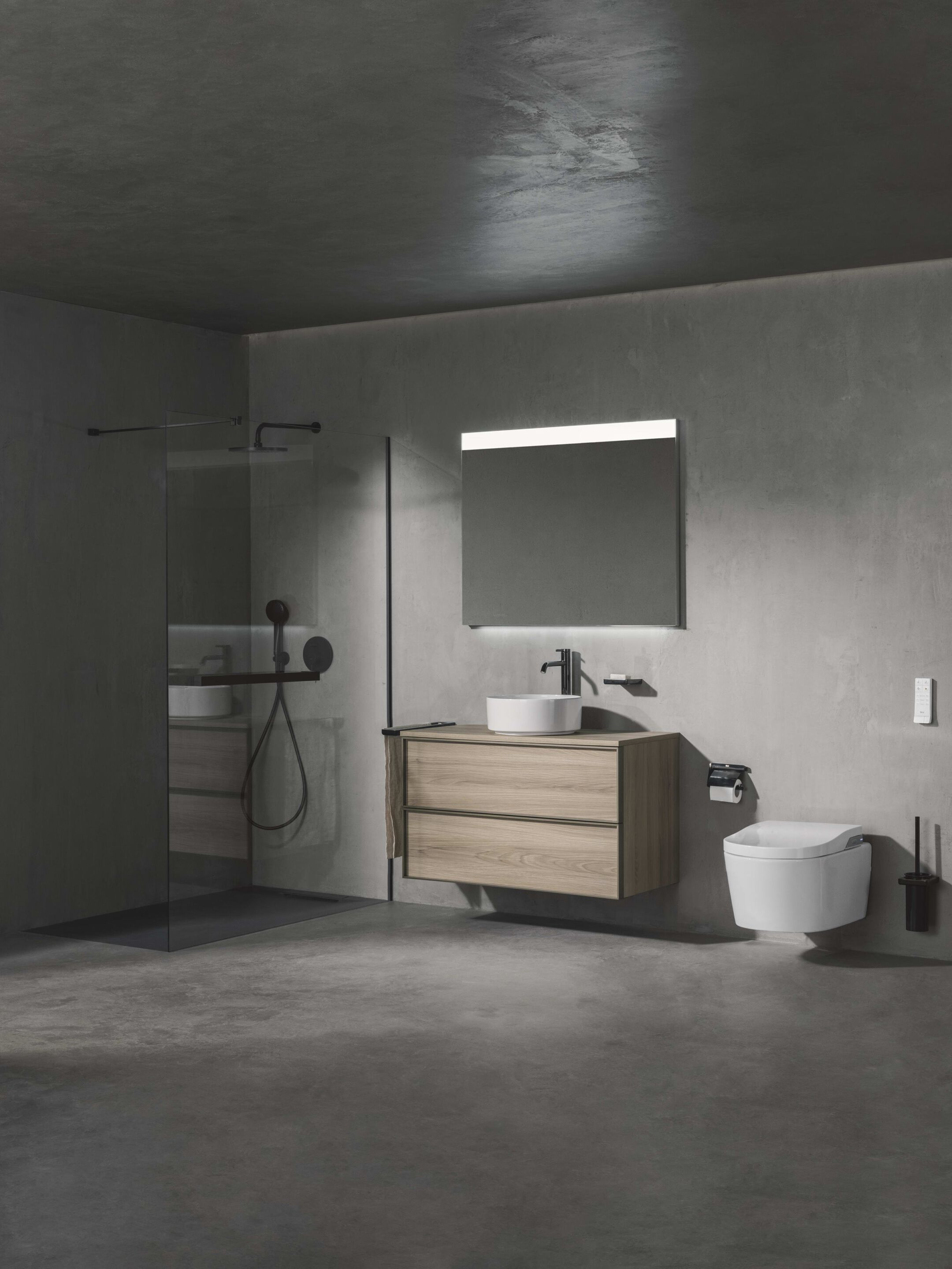 Круглая душевая головка с системой защиты от накипи Roca RAINSENSE 5B2250 ARCH-00088367 - Вид №5