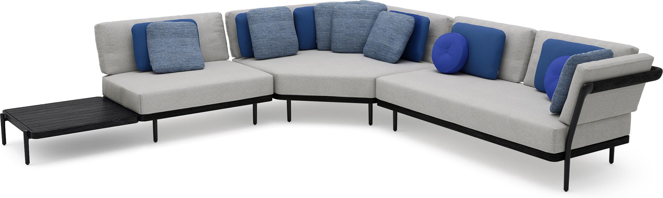 MNST1226 Concept 11 teak nero черный Manutti Flex - Вид №1