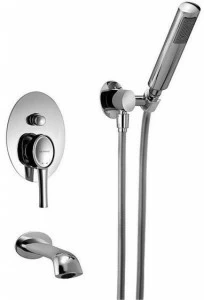 Rubinetterie Frattini Смеситель для ванны, однорычажный, встроенный Delizia