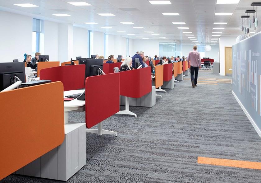 Herman Miller Модульный стол с регулируемой высотой и встроенной полкой Locale sun-id-1403367 - Вид №5