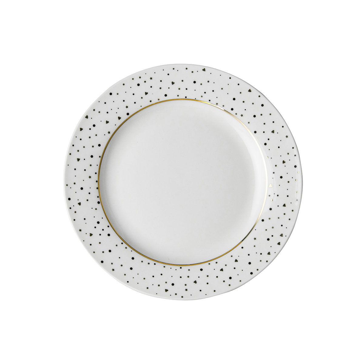 180354 Тарелка Dutch Rose Sparklin White 18 См Dutch Rose Amsterdam 