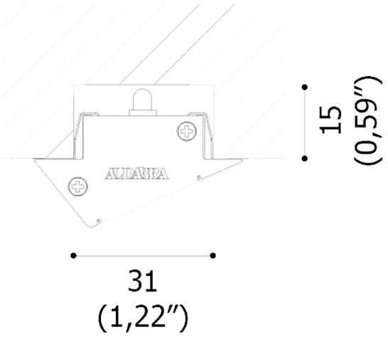 Aldabra Полувстраиваемый линейный световой профиль Ps sun-id-1401853 - Вид №3