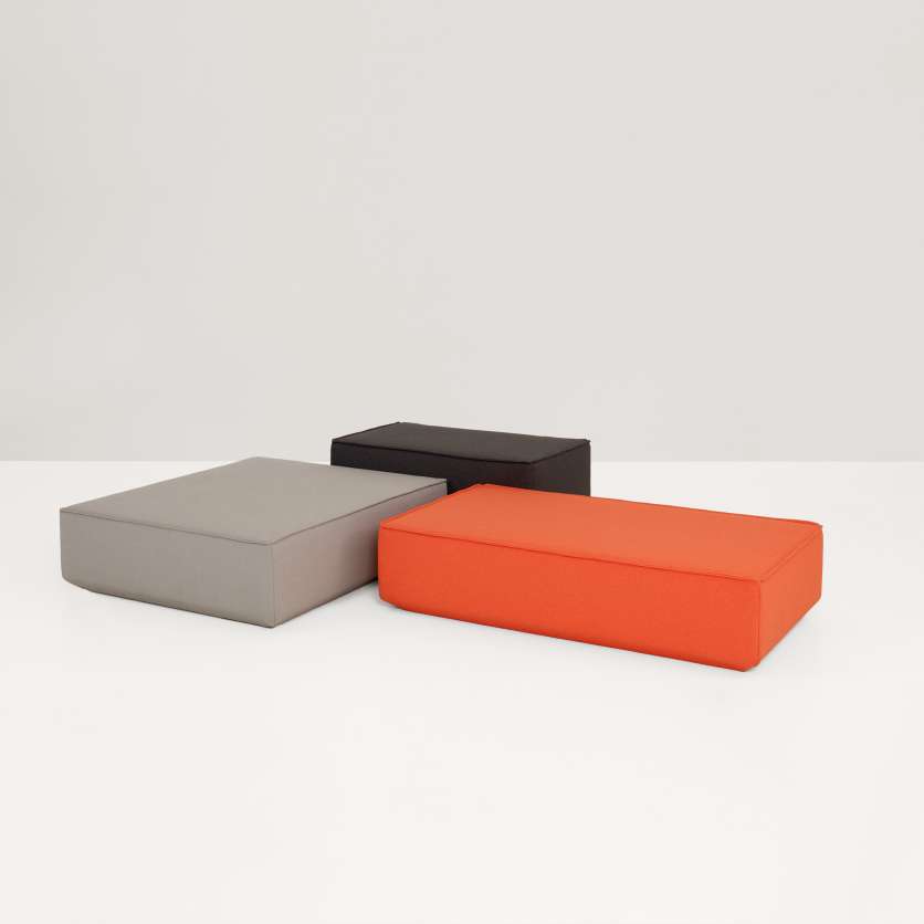 Модульный квадратный пуф из ткани Cubit by Mymito ARCH-00073733 - Вид №2