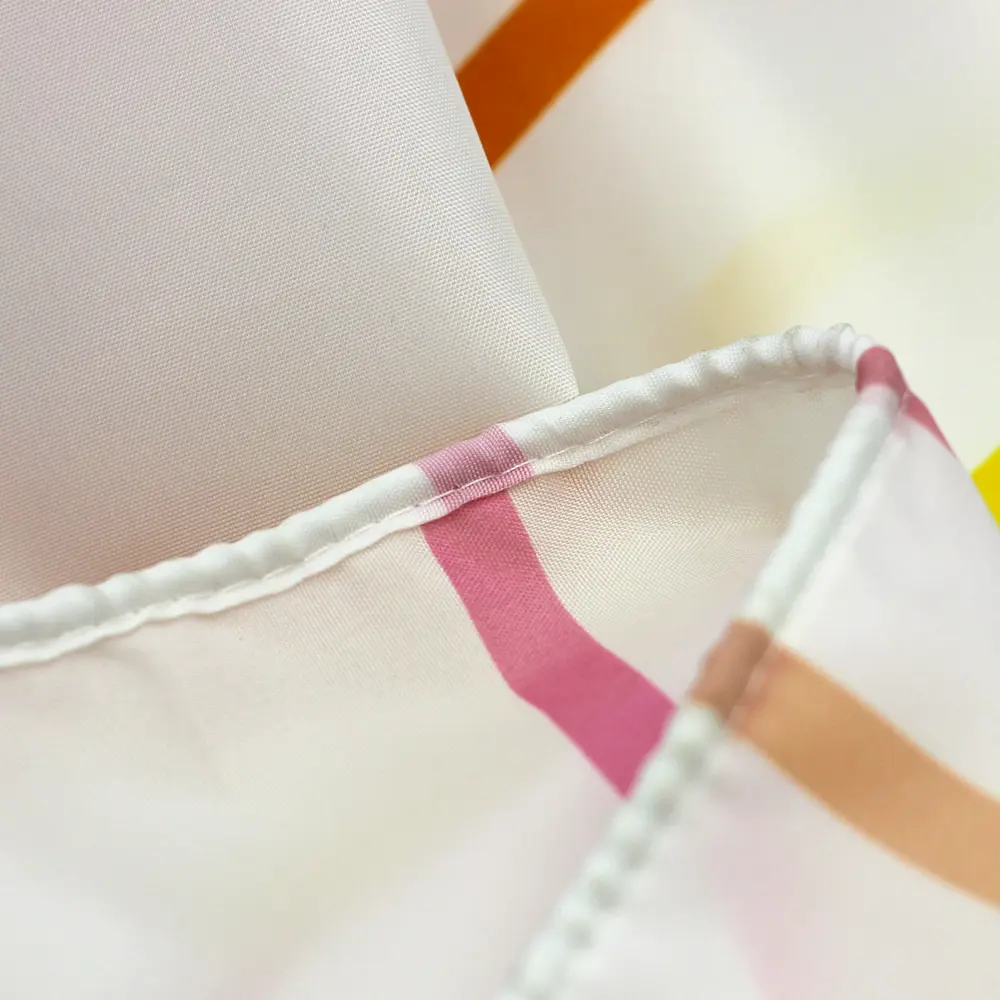 Штора для ванны Bath Plus Gorgeous Stripe 180x180 см полиэстер цвет мультиколор CHARME RED STLM-2188420 - Вид №3