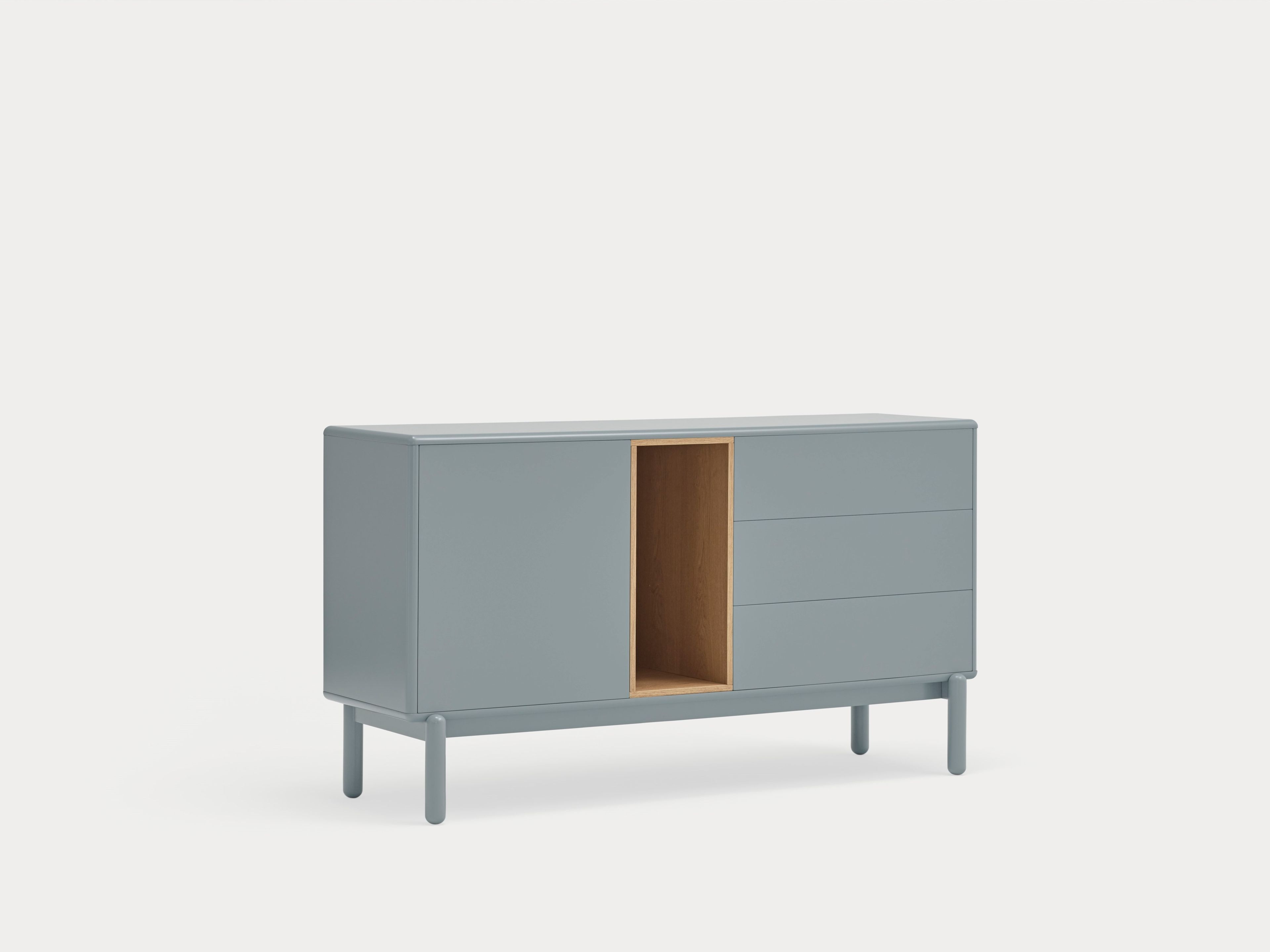 Шкаф из МДФ с распашными дверцами и ящиками TEULAT Corvo ARCH-00138554 - Вид №23