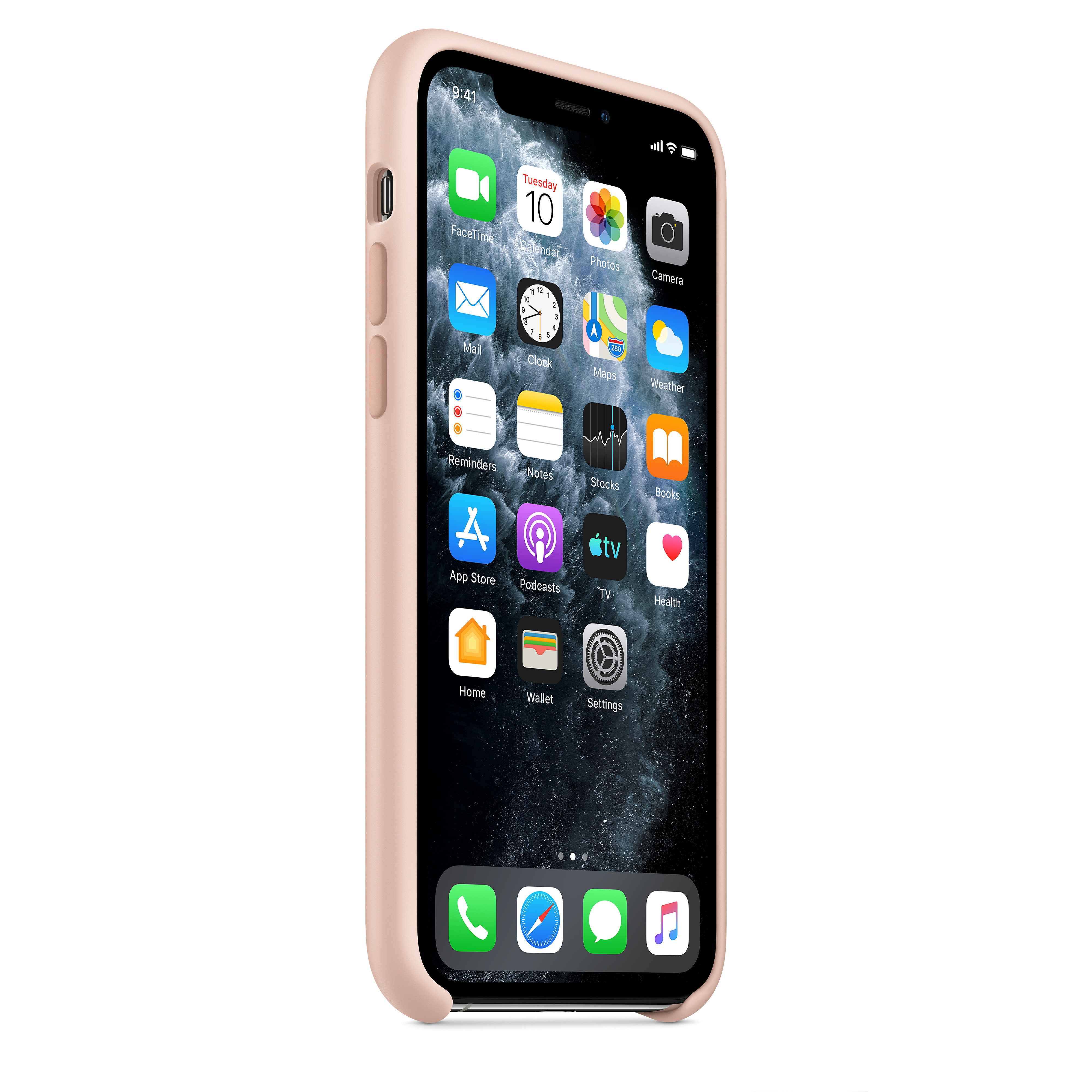 MWYM2ZM/A Iphone 11 pro silicone case - pink sand Apple Santreyd  - Вид №4