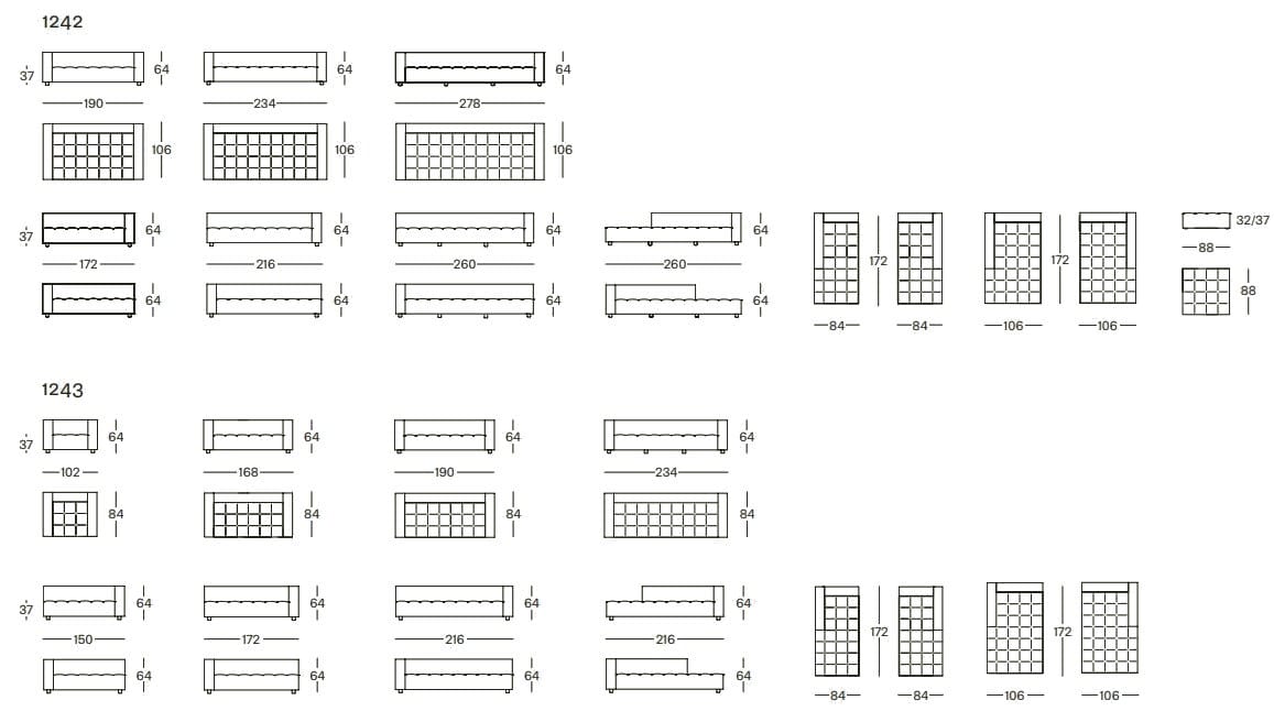 Съемный диван Zanotta ARCH-00018317 - Вид №3