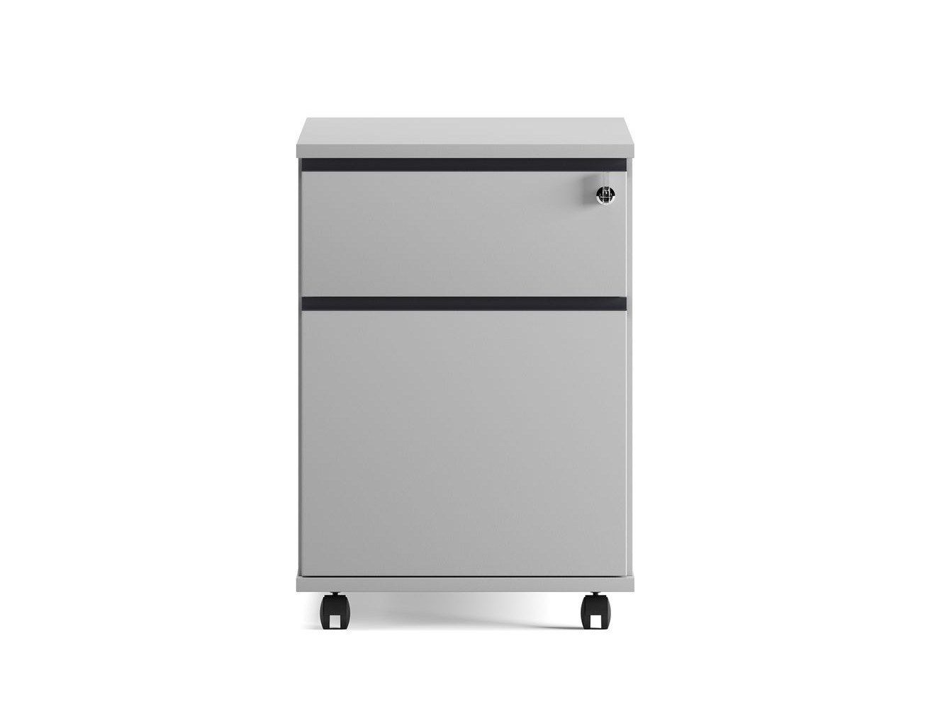 Меламиновый офисный комод с колесами с замком Ersa лестница ARCH-00077082 - Вид №4