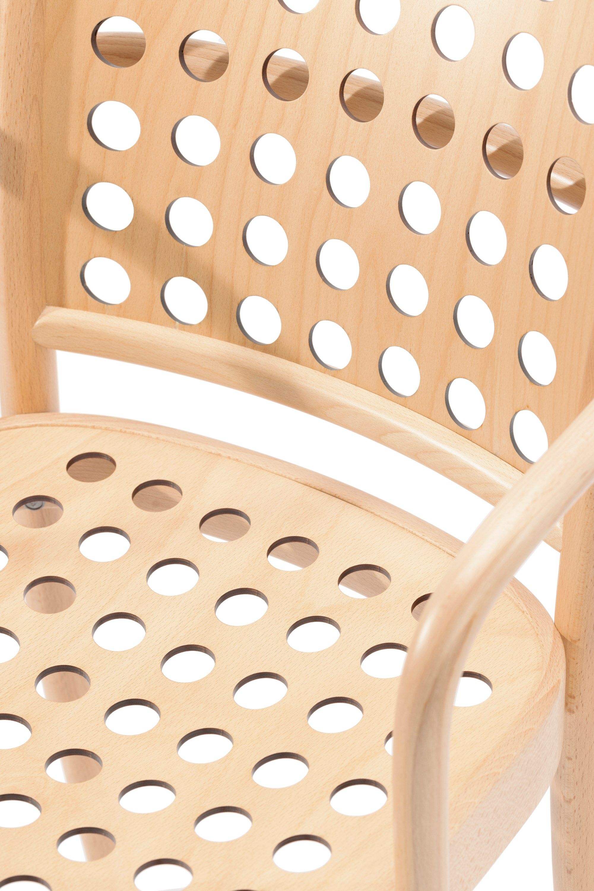 Деревянный стул с подлокотниками TON 822 ARCH-00150109 - Вид №20