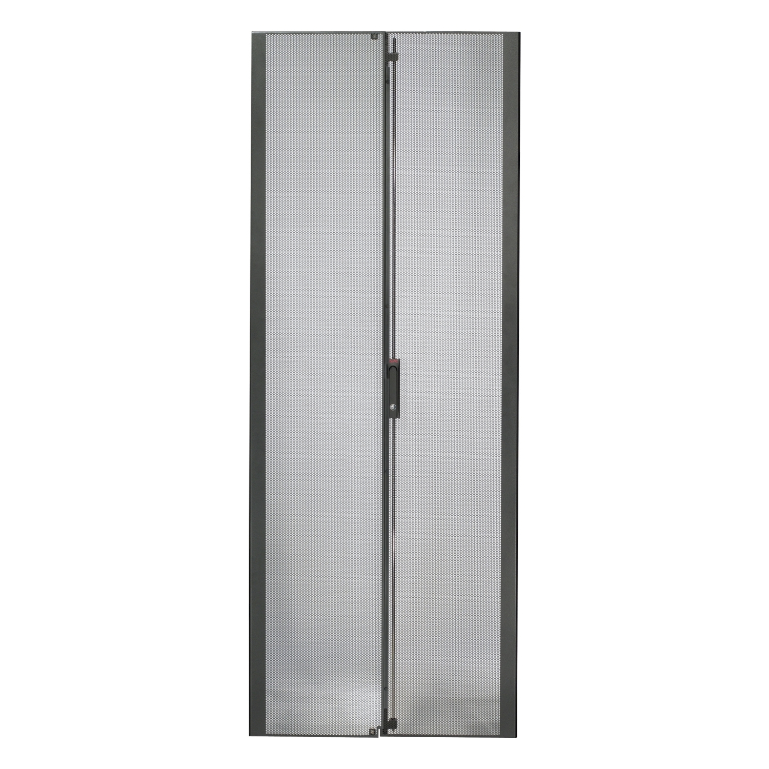 AR7107 Дверь двухстворчатая для шкафов NetShelter SX 48U, 600мм, черная, перфорированная Schneider Electric 