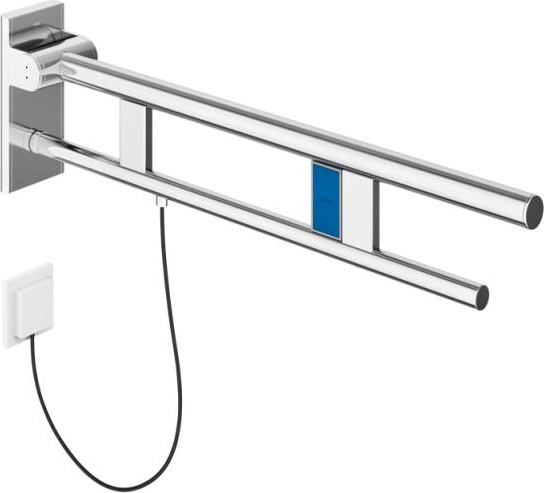 900.50.14740 Двойной шарнирный опорный рельс, конструкция a HEWI Stützen 