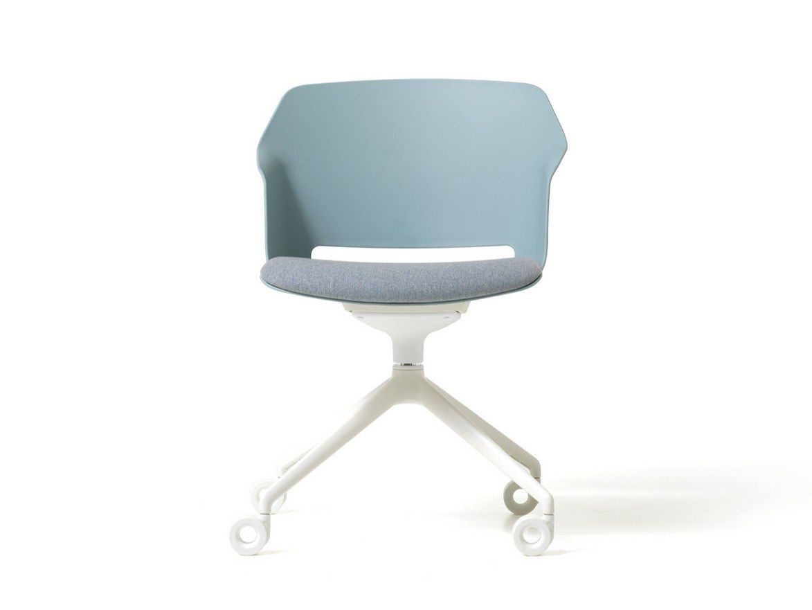 Офисное кресло из полипропилена с подлокотниками с 4 спицами Diemme Clop ARCH-00098529 - Вид №5