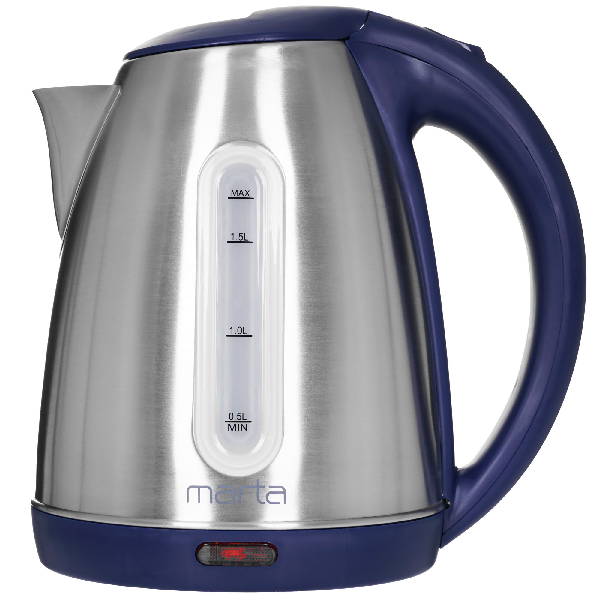 8192011 Электрочайник MARTA MT-1082 синий STDN-0143202