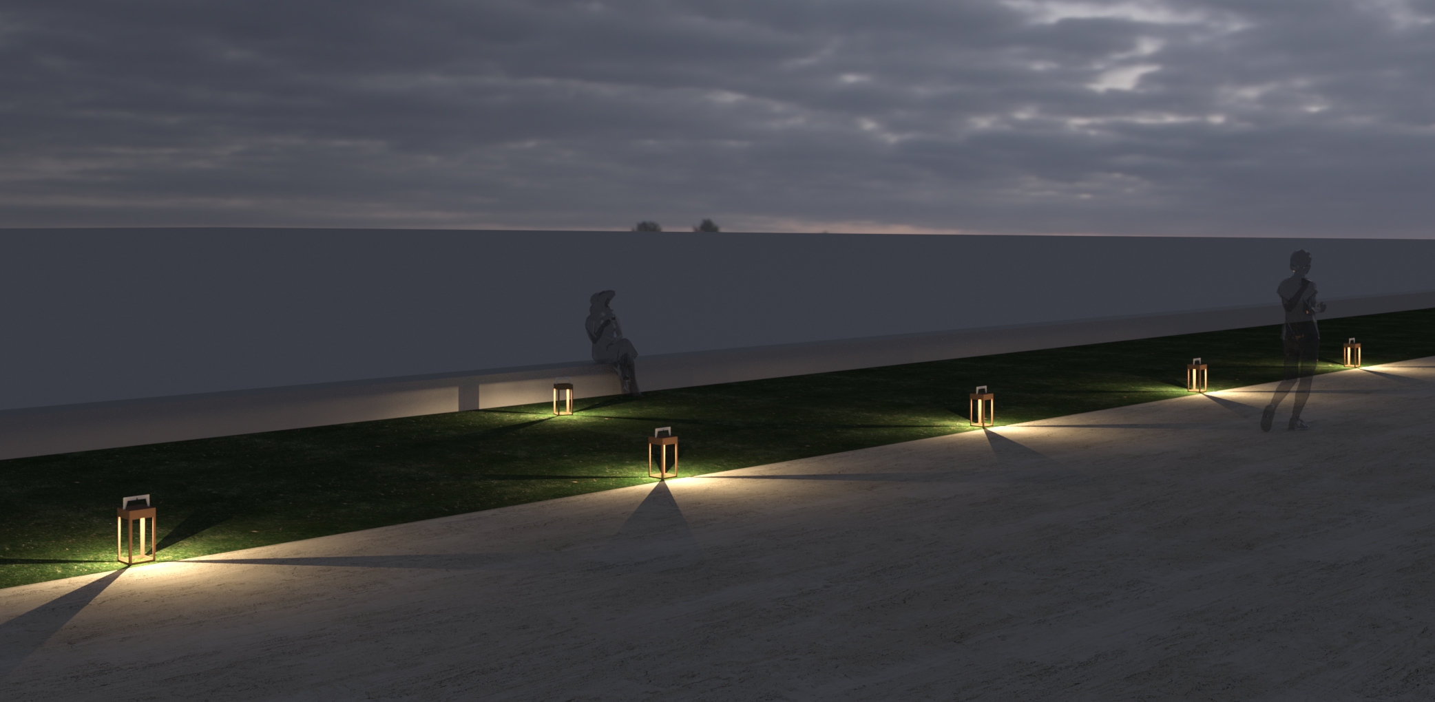 9414319 Мобильный светильник Platek ETEREA 2.0  ETEREA 2.0 Medium - 1 COB 3000K 114°  - Вид №11