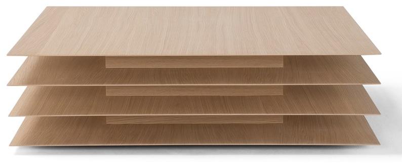 AMURA Журнальный столик из массива дерева и мдф Millefoglie Am041.t519 - Вид №1