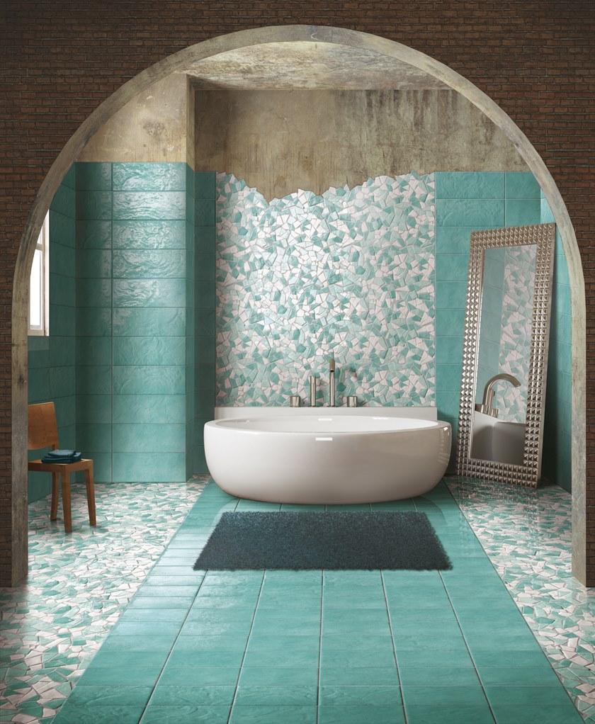 Cerasarda Керамическая мозаика из красной пасты Trasparenze marine sun-id-1420140 - Вид №5