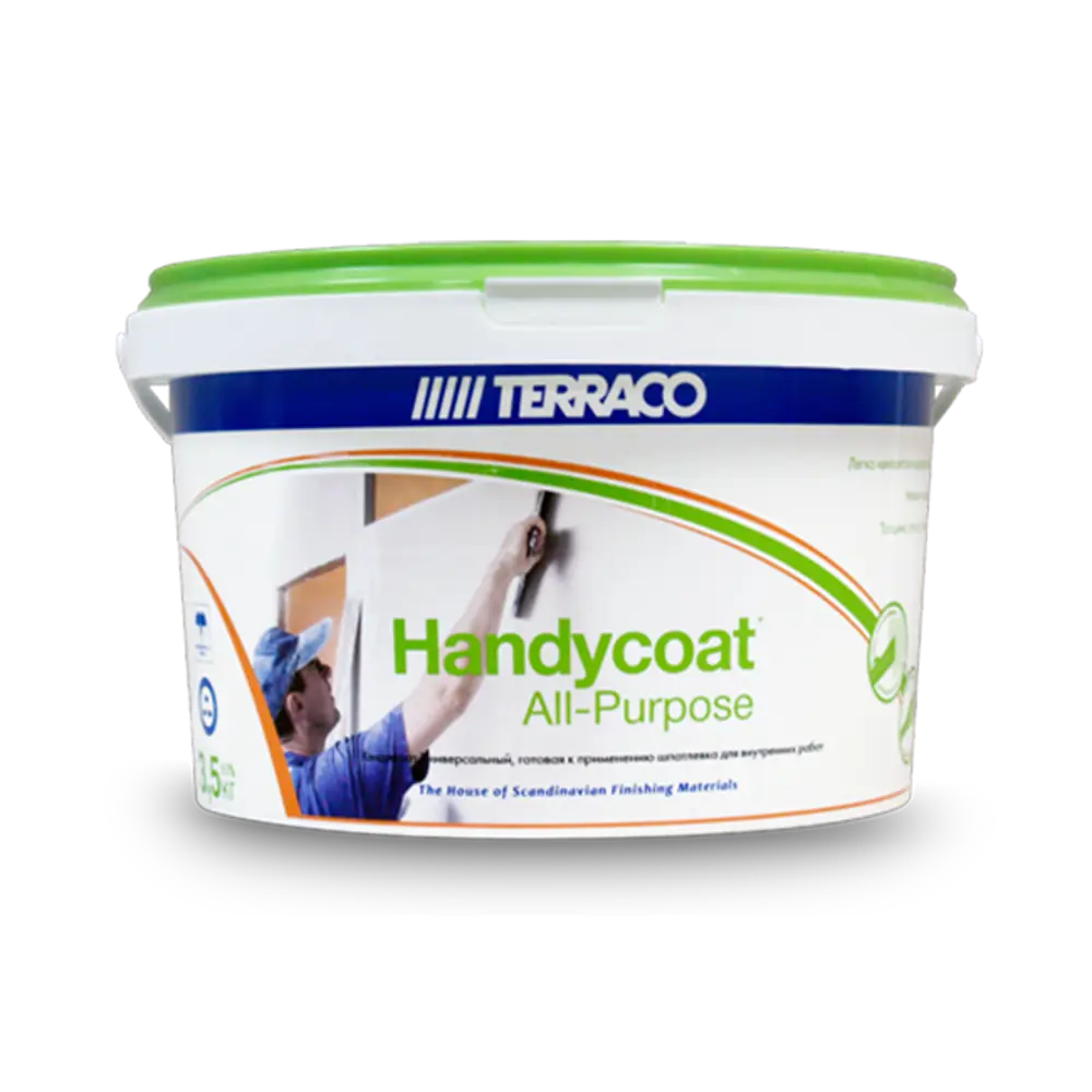 Шпаклёвка акриловая суперфинишная Terraco Handycoat All-Purpose 3.5 кг 18561375 STLM-2051652