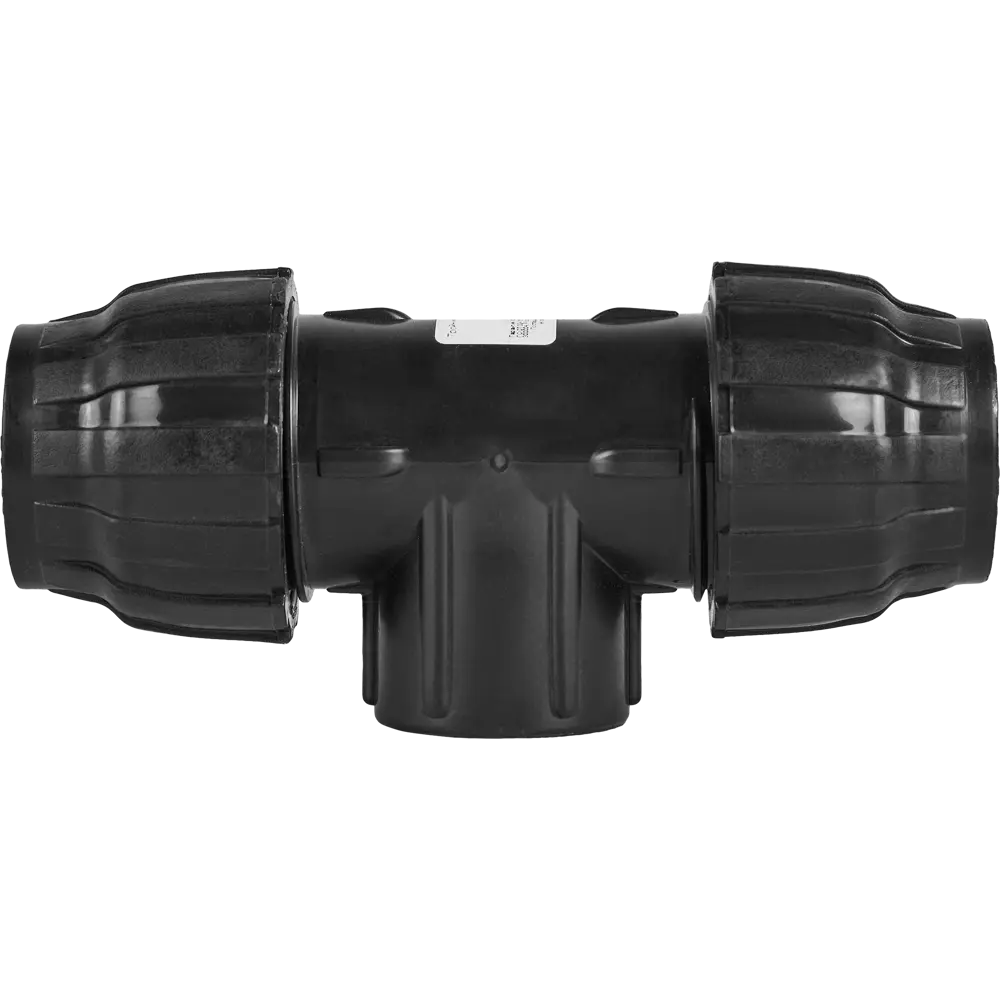 Тройник комбинированный ПНД Политэк 32x1/2"x32 мм ВР STLM-2136860 - Вид №1