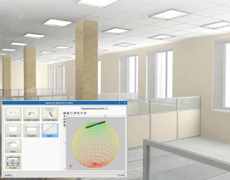 ATH ITALIA software Расчет внутреннего освещения по ЕН 12464-1 Cypelux sun-id-1456261 - Вид №2